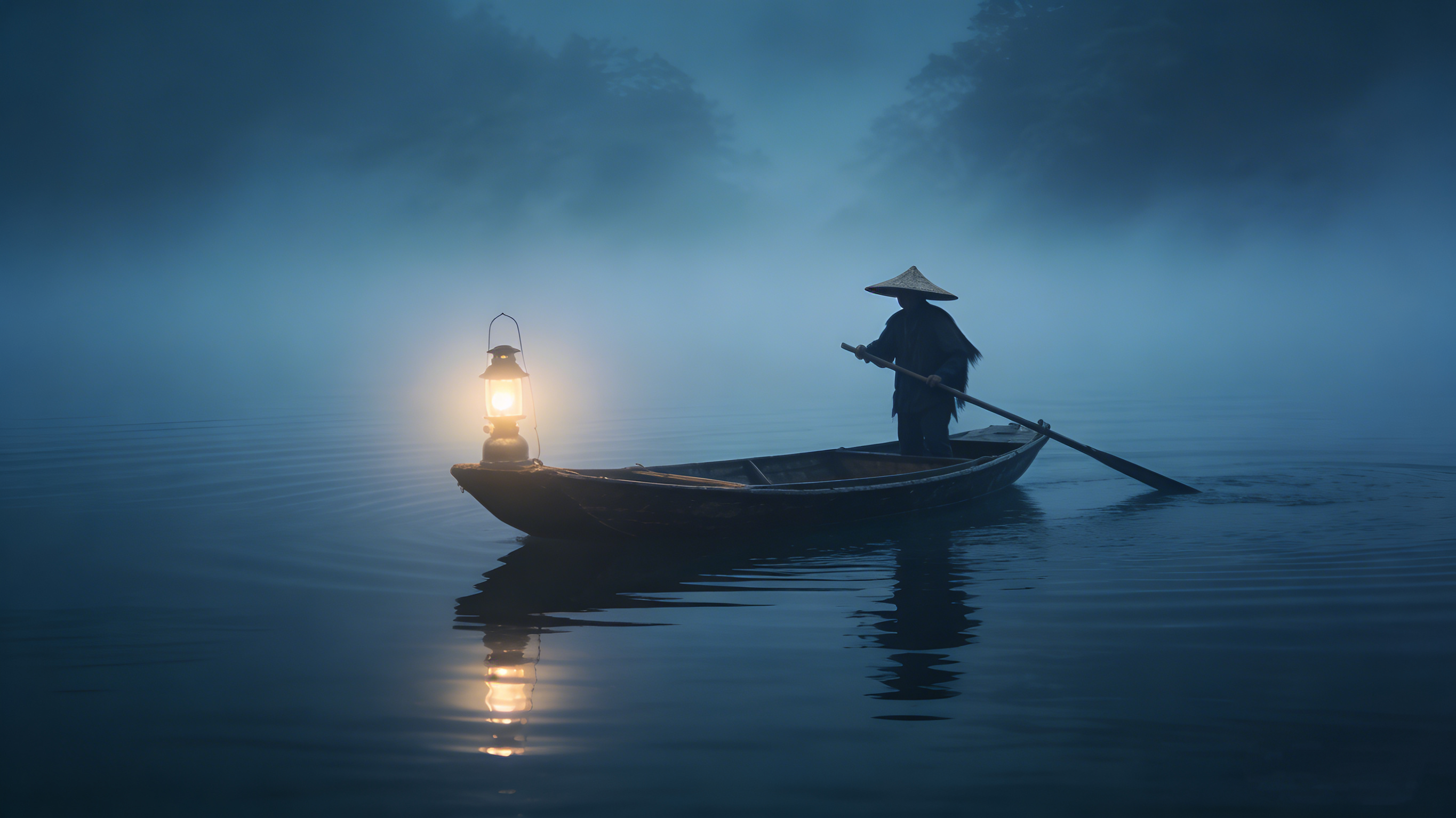 现代诗《唯有自渡》